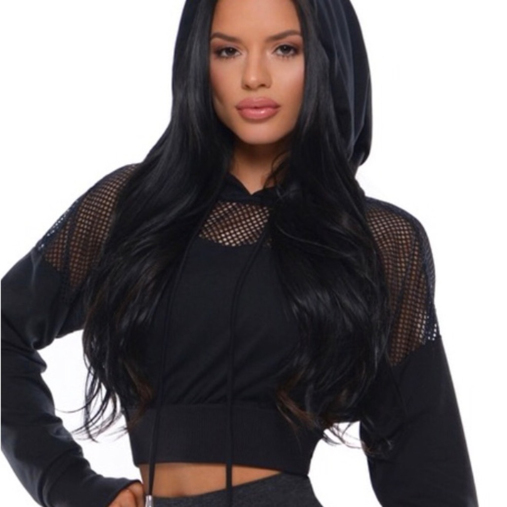 BOMBSHELL SPORTSWEAR Mohawk Lounge Hoodie Black XS
